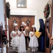 Christmas procession