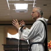 Fr. Casimir Puskorius, CMRI, spoke on how the message of Our Lady of Fatima renews the Gospel message.