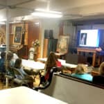 During her annual visit to our mission in New Hampshire, Reverend Mother Mary Agnes gave a morning of conferences on Our Lady of Fatima to the children.