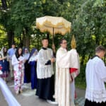 Corpus Christi Procession in Middleville, Michigan