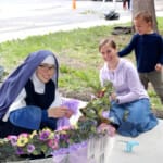 Decorating for Corpus Christi