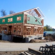Progress on construction of the new convent at the City of Mary (Rathdrum, Idaho).
