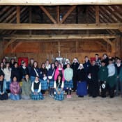 Sisters and students from St. Joseph’s (Wayne, Michigan) join several CMD schools for several days of field trips including the North American Martyrs shrine, Our Lady of Victory Basilica and Niagara Falls.
