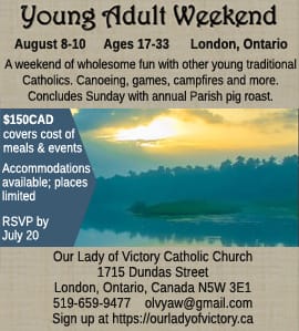 2025 Young Adult Weekend