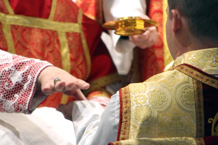 Traditional ordination ceremony