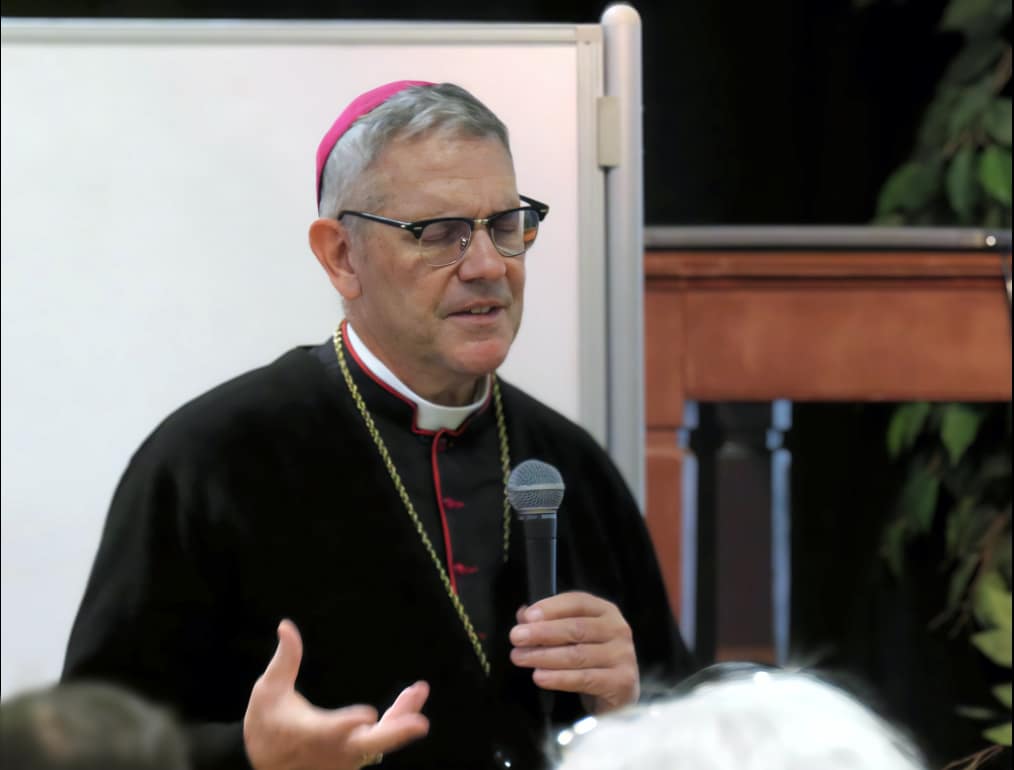 His Excellency explains a point